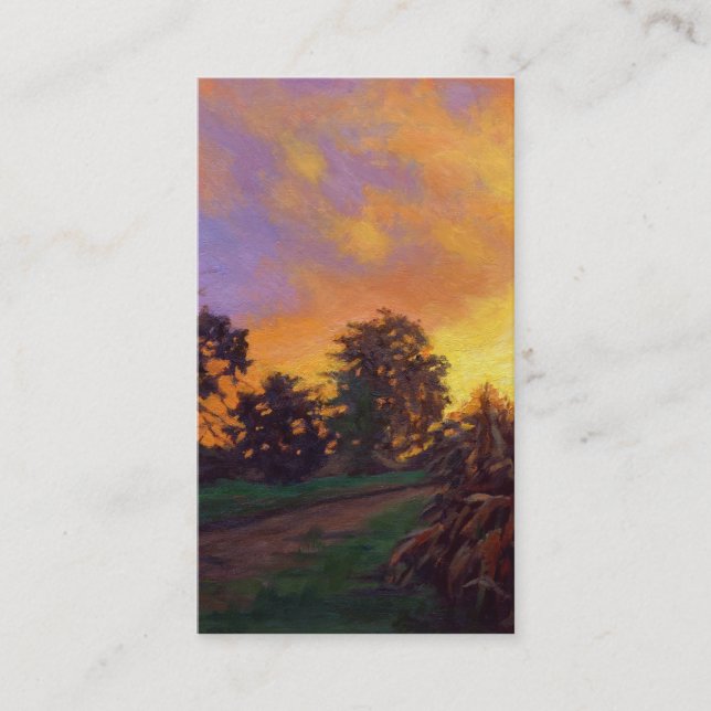 Feier zur Erinnerungskarte des Lebensbildes Visitenkarte (Vorderseite)