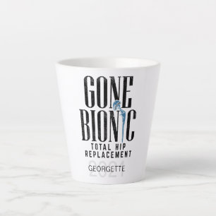 Feier zur Gone Bionic Hüftersatz-Operation Benutze Milchtasse