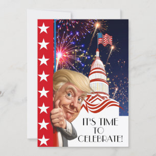 Feier zur Präsidentschaftswahl Einladung