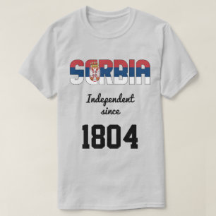 Feier zur Unabhängigkeit Serbiens T-Shirt