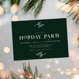Feierabend Einladung Weihnachts-Party Einladung