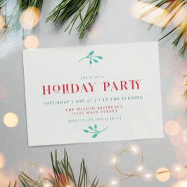 Feierabend Einladung Weihnachts-Party Einladung