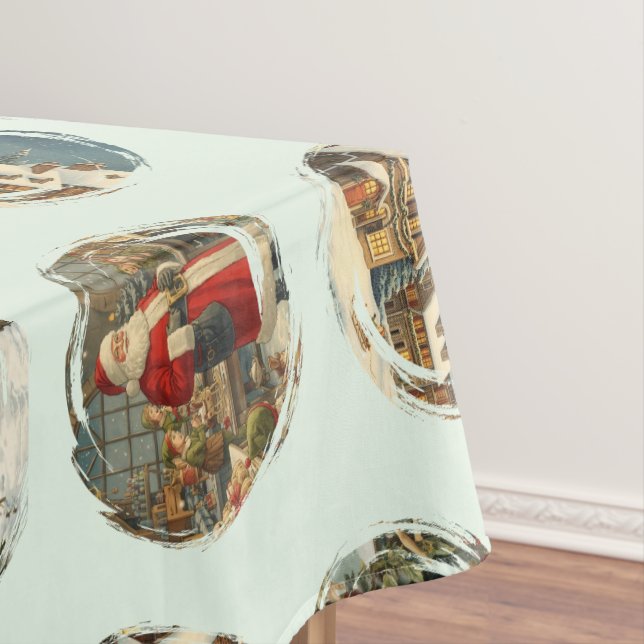 Feierabend Tischtuch - Weihnachtsabend Tischdecke (Beispiel)