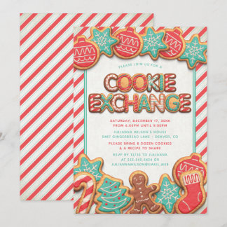 Feierabend zum Thema Cookie Exchange Einladung