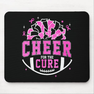 Feiere Für Die Brustkrebs-Bewusstseins-Cheerleader Mousepad
