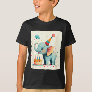 Feiere Groß Mit Diesem Glücklichen Geburtstag Elef T-Shirt