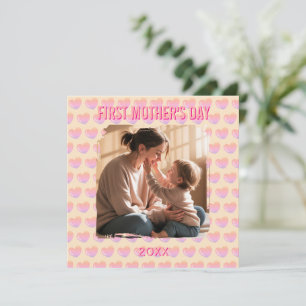 Feiere ihren allerersten Muttertag mit einem Perso Feiertagskarte