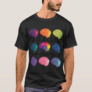 feiere Neurodiversität Freund T-Shirt