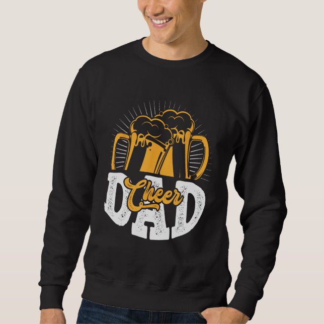 Feiere Papa Sweatshirt (Vorderseite)