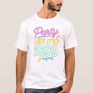 Feiere wie 1999®™ – Neon Voltage T-Shirt