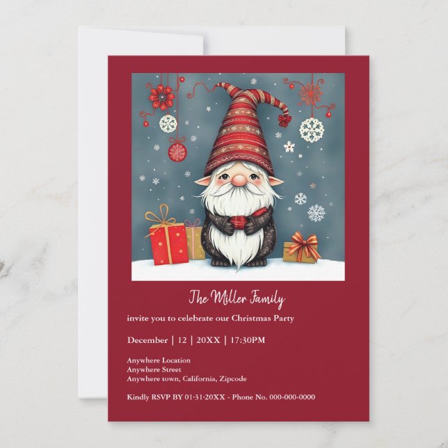 Feierlich gemütliche Weihnachtsfeier in Disgua (Vorderseite)