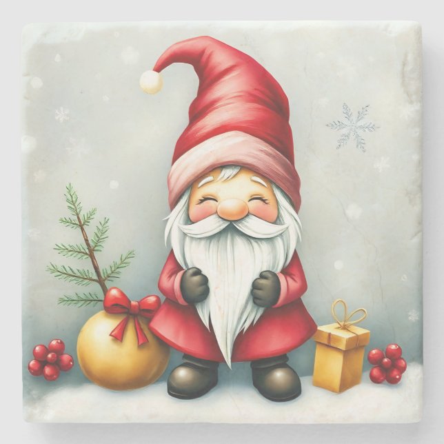 Feierlich gemütliche Weihnachtsfeier in Disgua Steinuntersetzer (Vorderseite)