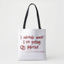 Feierlich schwören, dass ich heiraten werde