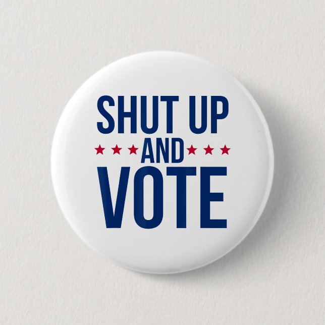 Feierliche Abstimmung - Schluss und Abstimmung Button (Vorderseite)