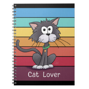 Feierliche Cat Lover Notizblock