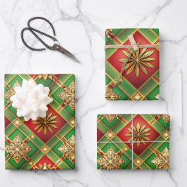 Feierliche Elegance Geschenkpapier Set