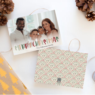 Feierliche Farben Weihnachten Volles Foto