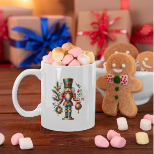 Feierliche farbige Weihnachtsnachtscreme Kaffeetasse
