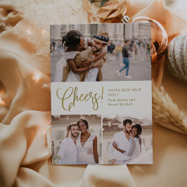 Feierliche Feier | Mehrjähriges Foto Feiertagskarte