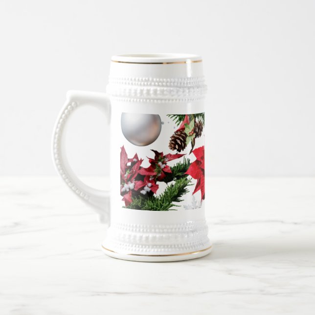 Feierliche Feier: Stein 22 oz Weihnachtskollektion Bierglas (Links)