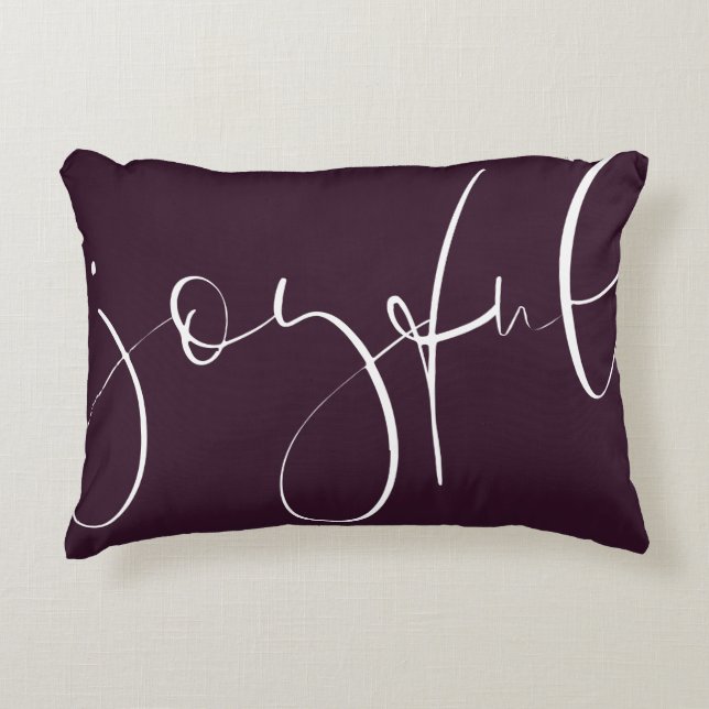 Feierliche Feiertage Dekokissen (Vorderseite)