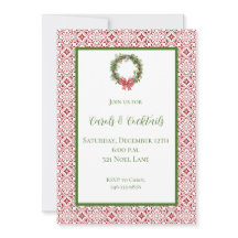 Feierliche Feiertage Einladung