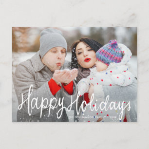 Feierliche Feiertage Foto Postkarte