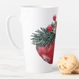 Feierliche Feiertage - Glocken Latte Tasse