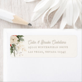 Feierliche Feiertage Rücksendeadresse