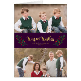 Feierliche Feiertage Warmes Foto