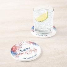 Feierliche Feuerwerke am 4. Juli Individuelle Name