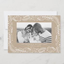 Feierliche Folge | Kraft Holiday Foto Card Feiertagskarte