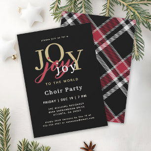 Feierliche Freude an der Party Einladung des Weltc