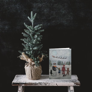 Feierliche Freunde Gemälde von Alfred Fox Karte