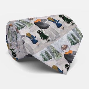 Feierliche Freunde Gemälde von Alfred Fox Sammle Krawatte