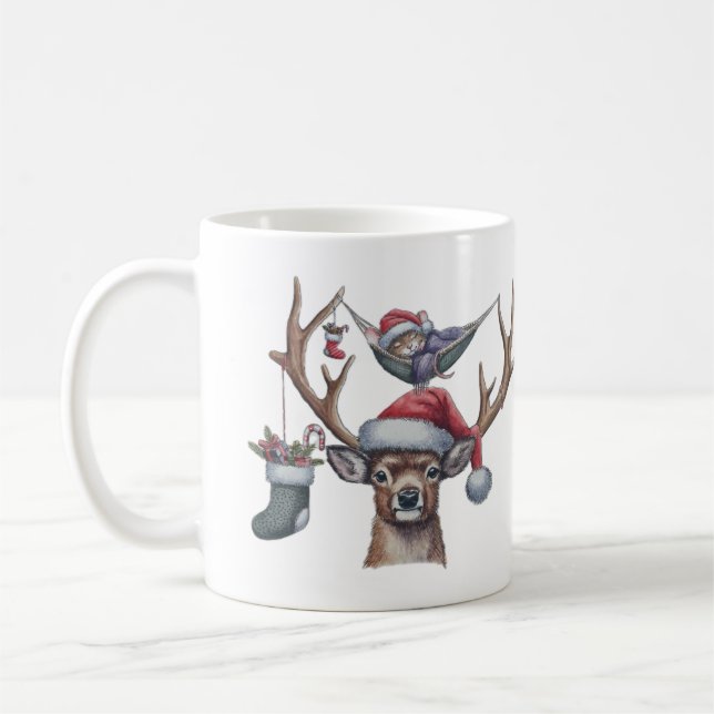 Feierliche Freunde Kaffeetasse (Links)