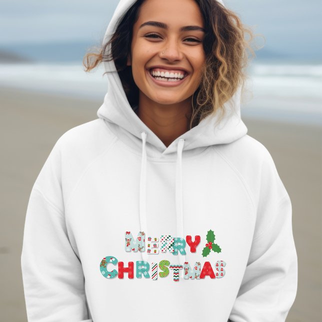 Feierliche Frohe Weihnachten | Urlaub Hoodie (Von Creator hochgeladen)