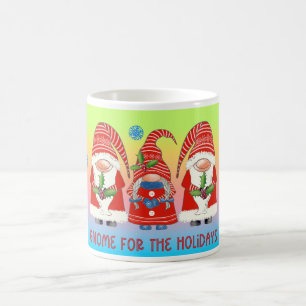 Feierliche Gnome feiern Urlaub Kaffeetasse