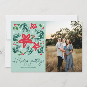 Feierliche Grüße Frohe Weihnachtsgestaltung Feiertagskarte