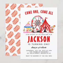 Feierliche Karnevalsveranstaltung Party Geburtstag Einladung