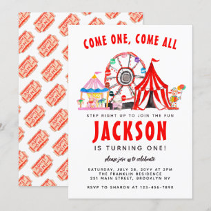 Feierliche Karnevalsveranstaltung Party Geburtstag Einladung