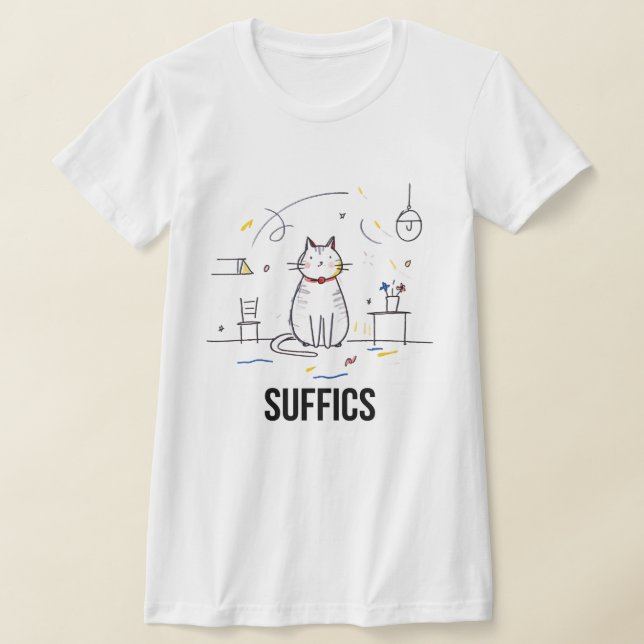 Feierliche Katze | SUFFIZIEN T-Shirt (Ablage )