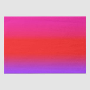 Feierliche Magenta Rot Lila Ombre Gradient Muster Seidenpapier