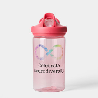Feierliche Neurovielfalt Trinkflasche