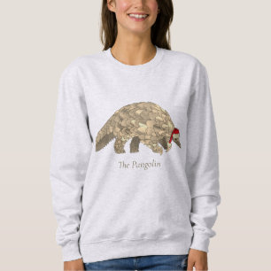 Feierliche Pangolin - Gefährdete Tierrechtsaktivie Sweatshirt