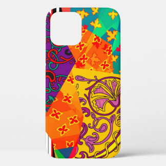 Feierliche Patchwork in indianisch, türkisch, ital Case-Mate iPhone Hülle