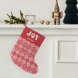 Feierliche Paws | Haustier Kleiner Weihnachtsstrumpf