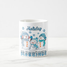 Feierliche Segnungen von den Frosten Kaffeetasse