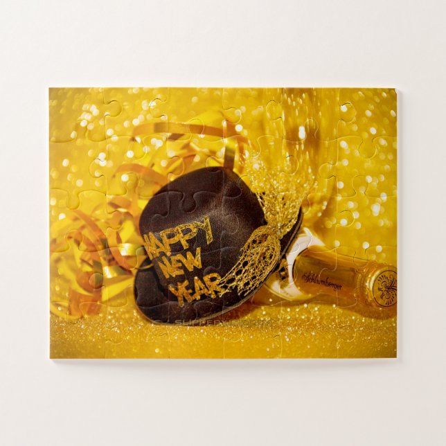 Feierliche Silvesterfeier von SlipperyJoe Puzzle (Horizontal)