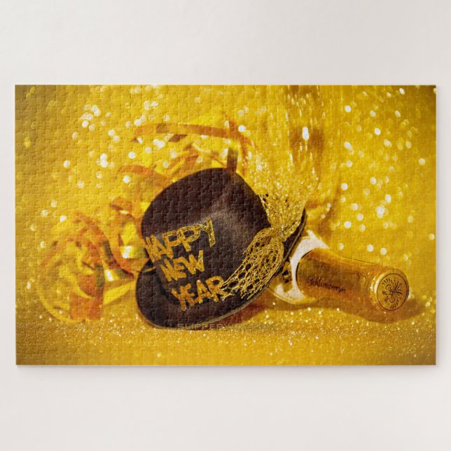 Feierliche Silvesterfeier von SlipperyJoe Puzzle (Horizontal)